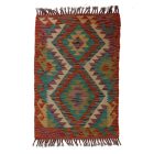 Preproga Kilim Chobi 92x63 ročno tkani afgan kilim iz volne