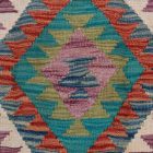 Preproga Kilim Chobi 92x63 ročno tkani afgan kilim iz volne