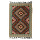 Preproga Kilim Chobi 88x63 ročno tkani afgan kilim