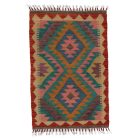Preproga Kilim Chobi 62x91 ročno tkani afgan kilim