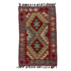 Preproga Kilim Chobi 58x90 ročno tkani afgan kilim iz volne