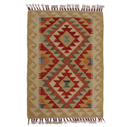 Preproga Kilim Chobi 90x64 ročno tkani afgan kilim
