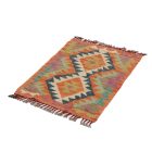 Preproga Kilim Chobi 59x84 ročno tkani afgan kilim iz volne