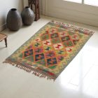 Preproga Kilim Chobi 65x98 ročno tkani afgan kilim iz volne