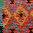 Preproga Kilim Chobi 88x60 ročno tkani afgan kilim iz volne