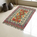 Preproga Kilim Chobi 62x96 ročno tkani afgan kilim iz volne