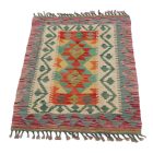 Preproga Kilim Chobi 62x96 ročno tkani afgan kilim iz volne