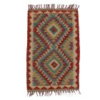 Preproga Kilim Chobi 60x92 ročno tkani afgan kilim iz volne