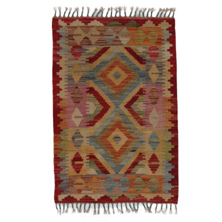 Kilim preproga 90x61 ročno tkani afgan kilim iz volne 