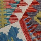 Preproga Kilim Chobi 65x98 ročno tkani afgan kilim iz volne