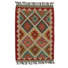 Preproga Kilim Chobi 63x89 ročno tkani afgan kilim iz volne