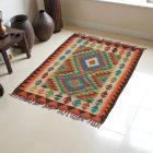 Preproga Kilim Chobi 64x93 ročno tkani afgan kilim