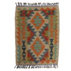 Preproga Kilim Chobi 64x90 ročno tkani afgan kilim iz volne