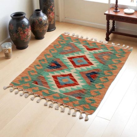 Preproga Kilim Chobi 83x61 ročno tkani afgan kilim