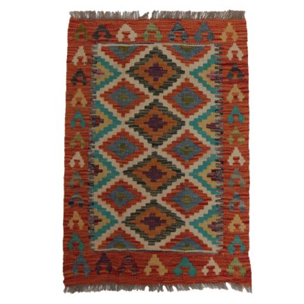 Preproga Kilim Chobi 85x60 ročno tkani afgan kilim