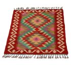 Preproga Kilim Chobi 85x60 ročno tkani afgan kilim iz volne