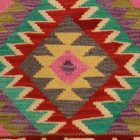 Preproga Kilim Chobi 85x60 ročno tkani afgan kilim iz volne
