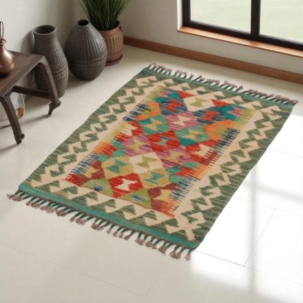 Preproga Kilim Chobi 85x60 ročno tkani afgan kilim