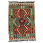Ročno tkana preproga kilim Chobi 119x86 ročno tkani etnični kilim