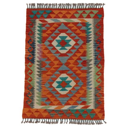 Kilim preproga Afghan 119x87 ročno tkana volnena kilim