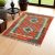Kilim preproga Afghan 119x87 ročno tkana volnena preproga kilim