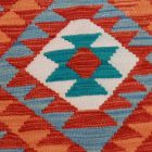 Kilim preproga Afghan 119x87 ročno tkana volnena preproga kilim