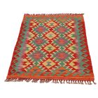 Preproga Kilim Chobi 125x79 ročno tkani afgan kilim