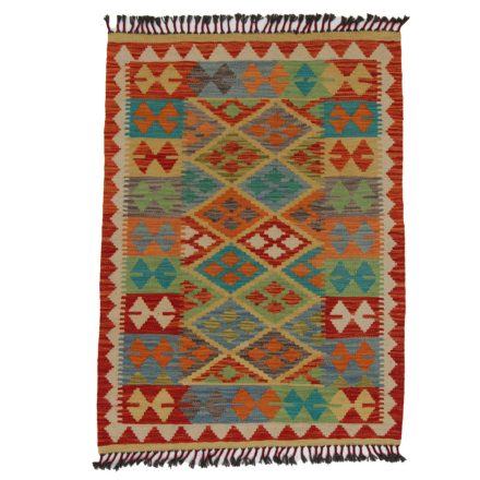 Kilim preproga Afghan 120x88 ročno tkani etnični kilim