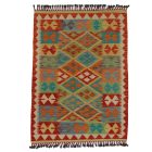 Kilim preproga Afghan 120x88 ročno tkani etnični kilim