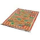 Kilim preproga Afghan 120x88 ročno tkani etnični kilim