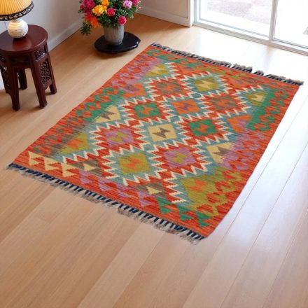 Preproga Kilim Chobi 116x80 ročno tkani afgan kilim