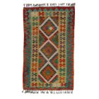 Preproga Kilim Chobi 77x124 ročno tkani afgan kilim iz volne