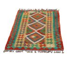 Preproga Kilim Chobi 77x124 ročno tkani afgan kilim iz volne