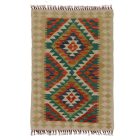 Preproga Kilim Chobi 115x80 ročno tkani afgan kilim iz volne