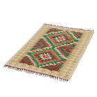 Preproga Kilim Chobi 115x80 ročno tkani afgan kilim iz volne