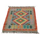Preproga Kilim Chobi 79x116 ročno tkani afgan kilim