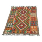 Preproga Kilim Chobi 78x118 ročno tkani afgan kilim iz volne