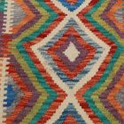 Preproga Kilim Chobi 78x118 ročno tkani afgan kilim iz volne