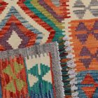 Preproga Kilim Chobi 78x118 ročno tkani afgan kilim iz volne