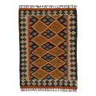 Preproga Kilim Chobi 88x120 ročno tkani afgan kilim iz volne