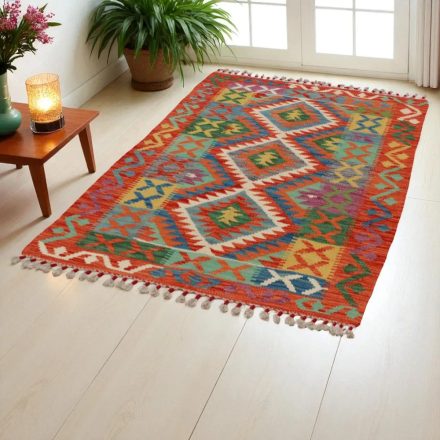 Ročno tkana preproga kilim Chobi 152x101 etnični kilim