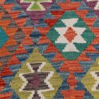 Etnična preproga kilim 163x105 ročno tkani volneni kilim