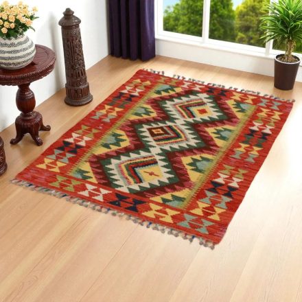 Preproga Kilim Chobi 114x88 ročno tkani afgan kilim