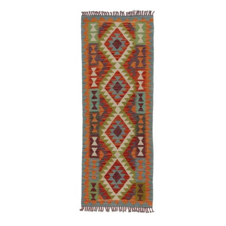 Preproga Kilim Chobi 75x198 ročno tkani afgan kilim