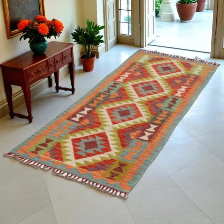 Preproga Kilim Chobi 75x198 ročno tkani afgan kilim