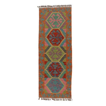 Preproga Kilim Chobi 66x178 ročno tkani afgan kilim