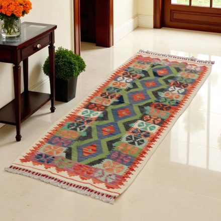 Preproga Kilim Chobi 67x180 ročno tkani afgan kilim