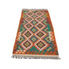 Preproga Kilim Chobi 76x202 ročno tkani afgan kilim iz volne