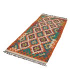 Preproga Kilim Chobi 76x202 ročno tkani afgan kilim iz volne