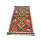 Preproga Kilim Chobi 67x194 ročno tkani afgan kilim